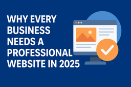 Why Every Business Needs a Professional Website in 2025
